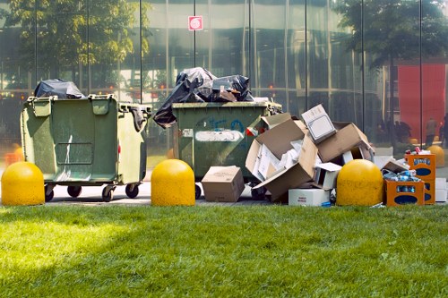 Professional rubbish removal team at work in Hammersmith