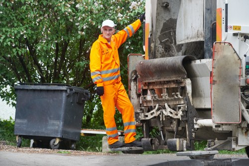 Recycling process for construction materials