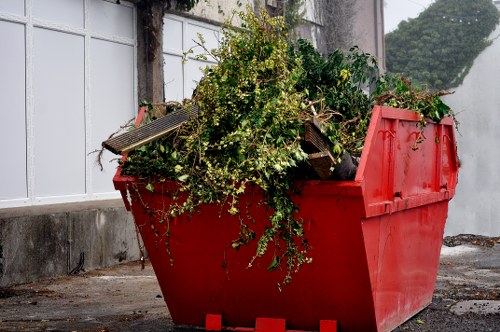 Waste removal in Hammersmith residential area